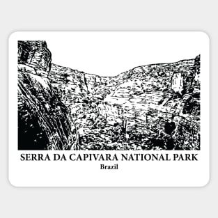 Serra da Capivara National Park - Brazil Sticker